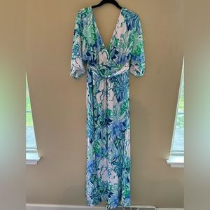 EUC lilly Pulitzer XL parigi maxi in party thyme